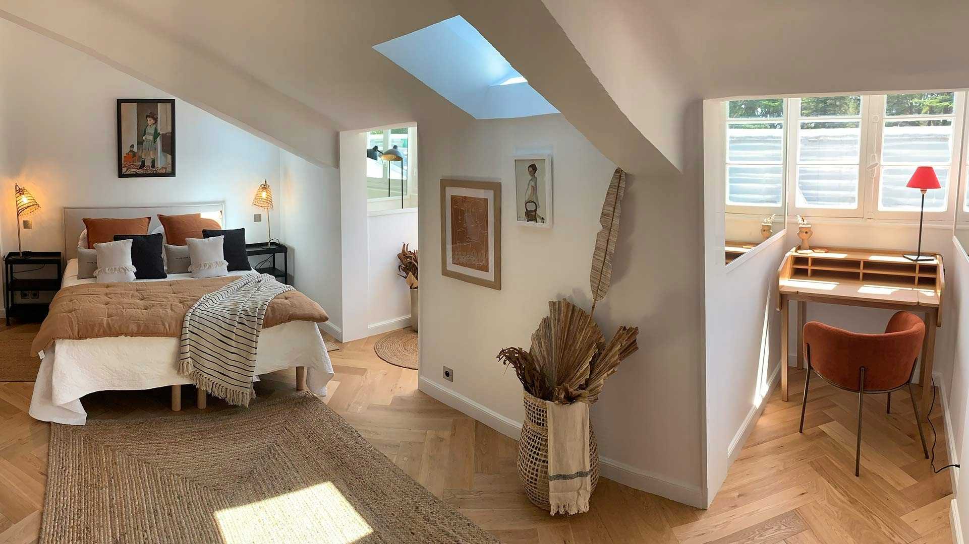 Villa Rocabella au Pradet : rénovation d&rsquo;une chambre dans l&rsquo;esprit d&rsquo;un cocon méditerranéen