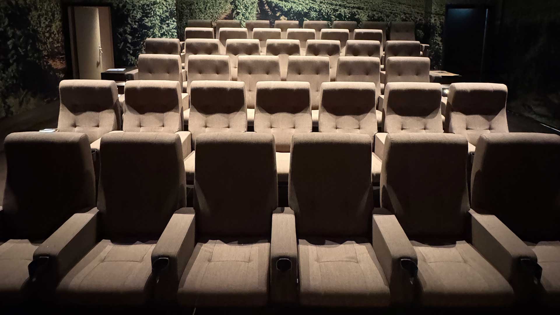 Pré-réception de la salle de cinéma à Saint-Tropez : le moment où chaque détail est passé au crible